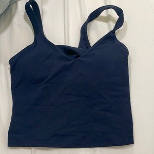 Navy blue lululemon align tank top